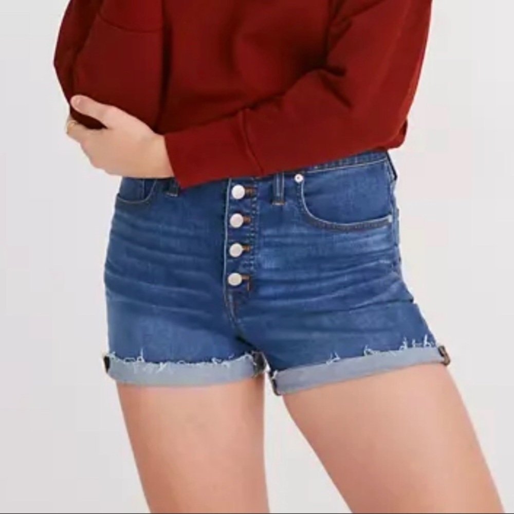 Madewell High Rise Denim Shorts - Size 27